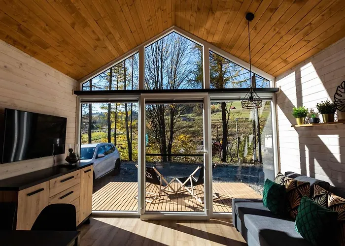 Chatynki W Krynicy Zdroj Feriehus Krynica Zdroj