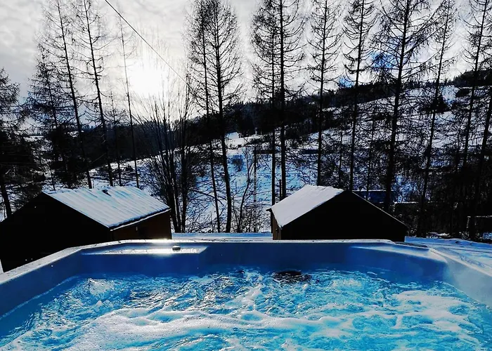 Chatynki W Krynicy Zdroj Feriehus Krynica Zdroj